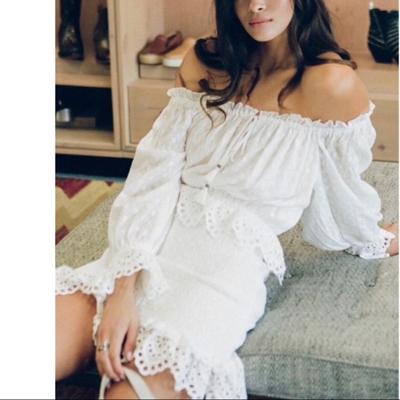 Spell Off the shoulder mini dress XXS XS - Picture 2 of 9